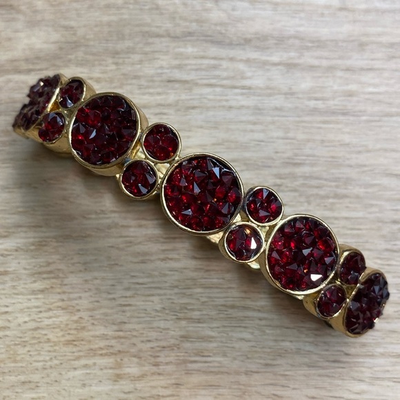 Vintage Napier Red‎ Stone Bracelet - Picture 1 of 7